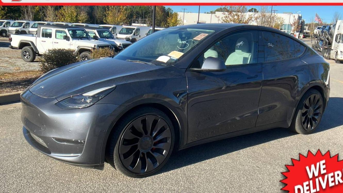 TESLA MODEL Y 2022 7SAYGDEF0NF312575 image